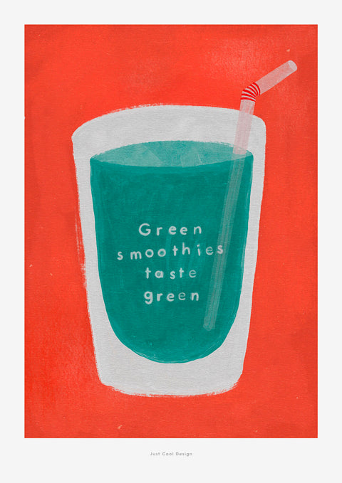 Green smoothies taste green (SKU 77)