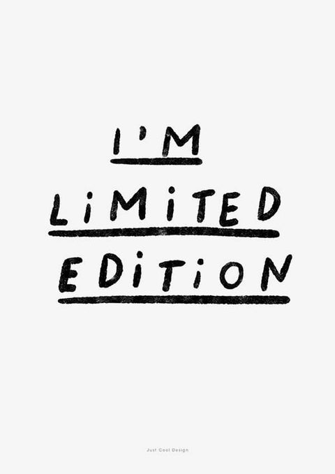 I'm limited edition (SKU 100)