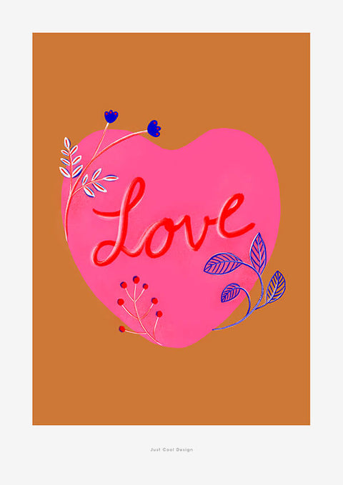 Flower Love Heart (SKU 69)