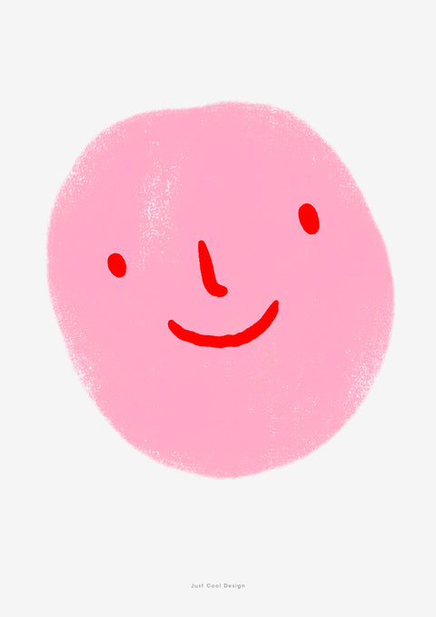 Pink emoticon (SKU 47)