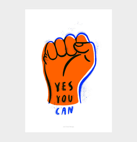 Yes you can poster. Motivational wall art for women